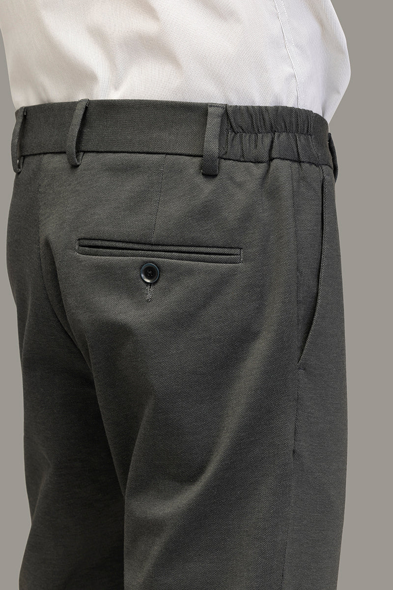 Formal Finesse Steel Grey Trouser