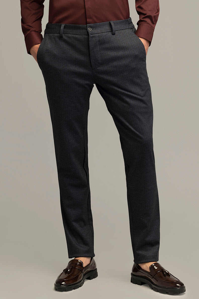 Formal Attire Shadow Grey Suit Trouser