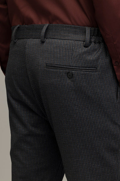 Formal Attire Shadow Grey Suit Trouser