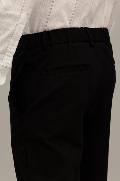 Formal Elegance Black Trousers