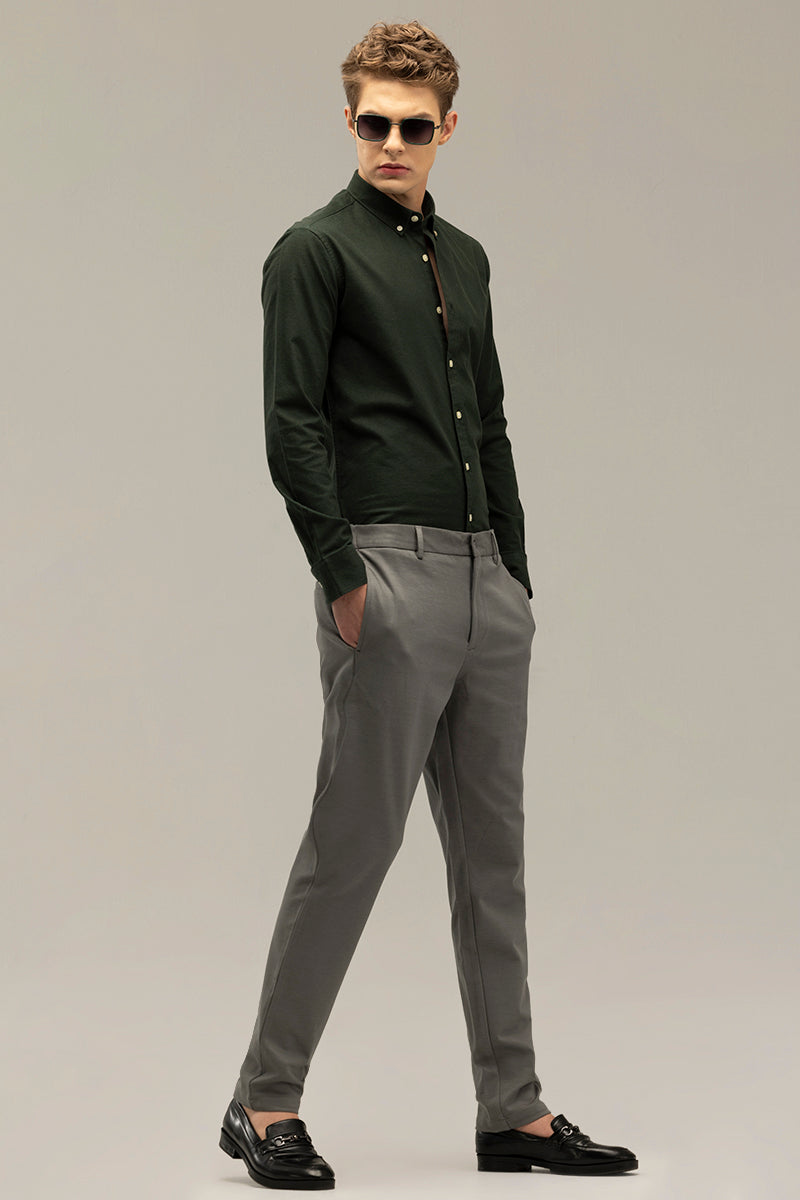 Formal Elegance Grey Trousers