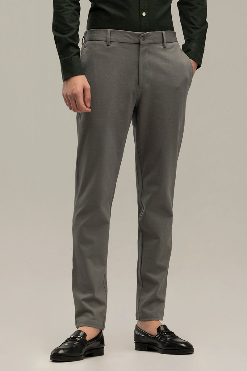 Formal Elegance Grey Trousers