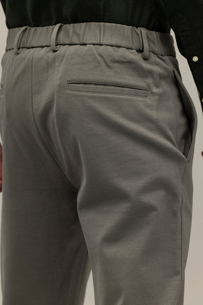 Formal Elegance Grey Trousers