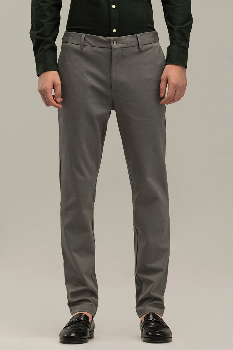 Formal Elegance Grey Trousers