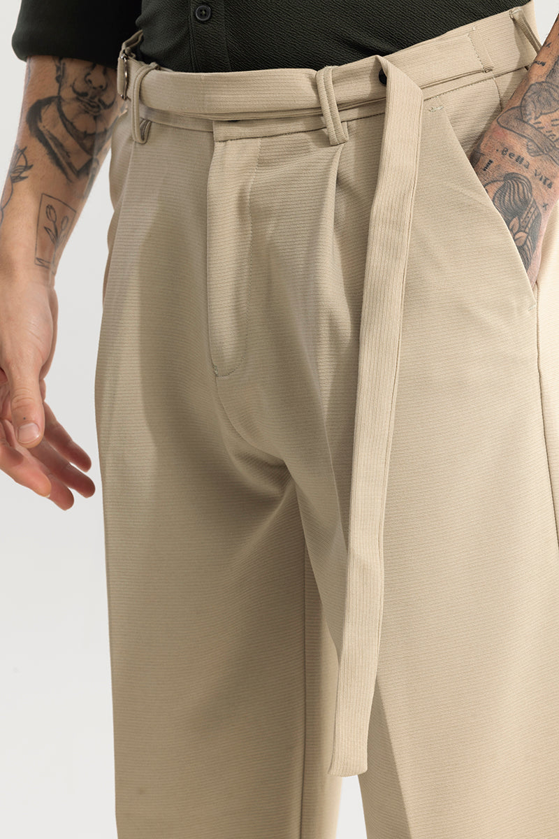 AdjustEase Beige Trouser