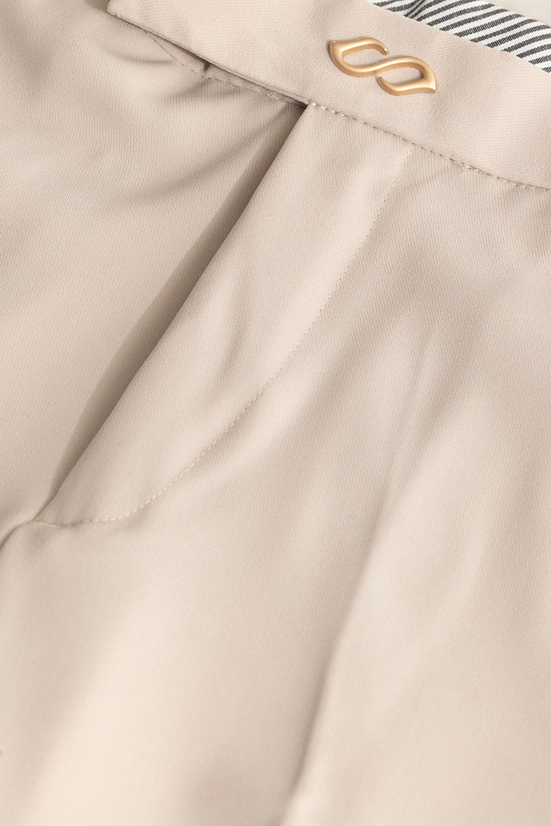 Tuxedo Attire Cream Trouser