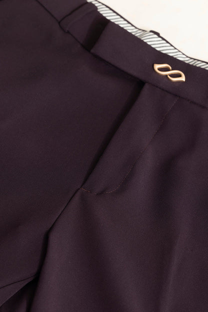 Tuxedo Attire Plum Purple Trouser