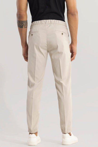 VogueVista Beige Trousers