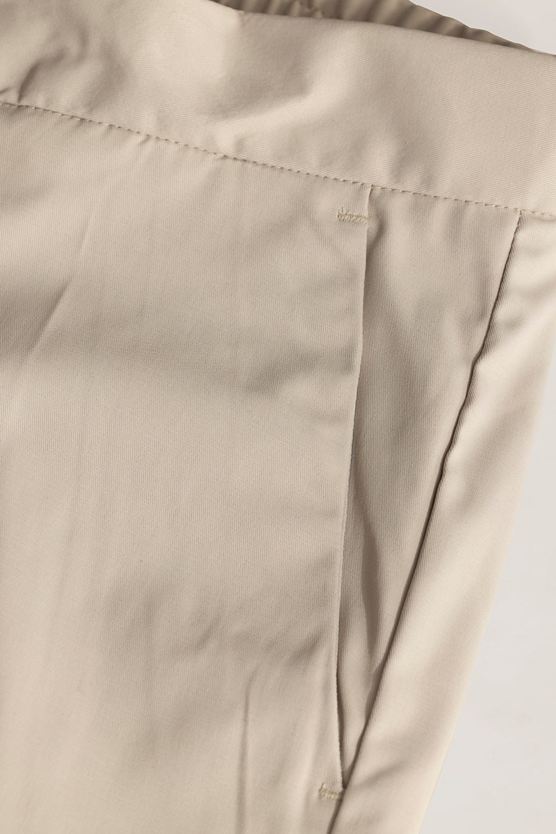 VogueVista Beige Trousers