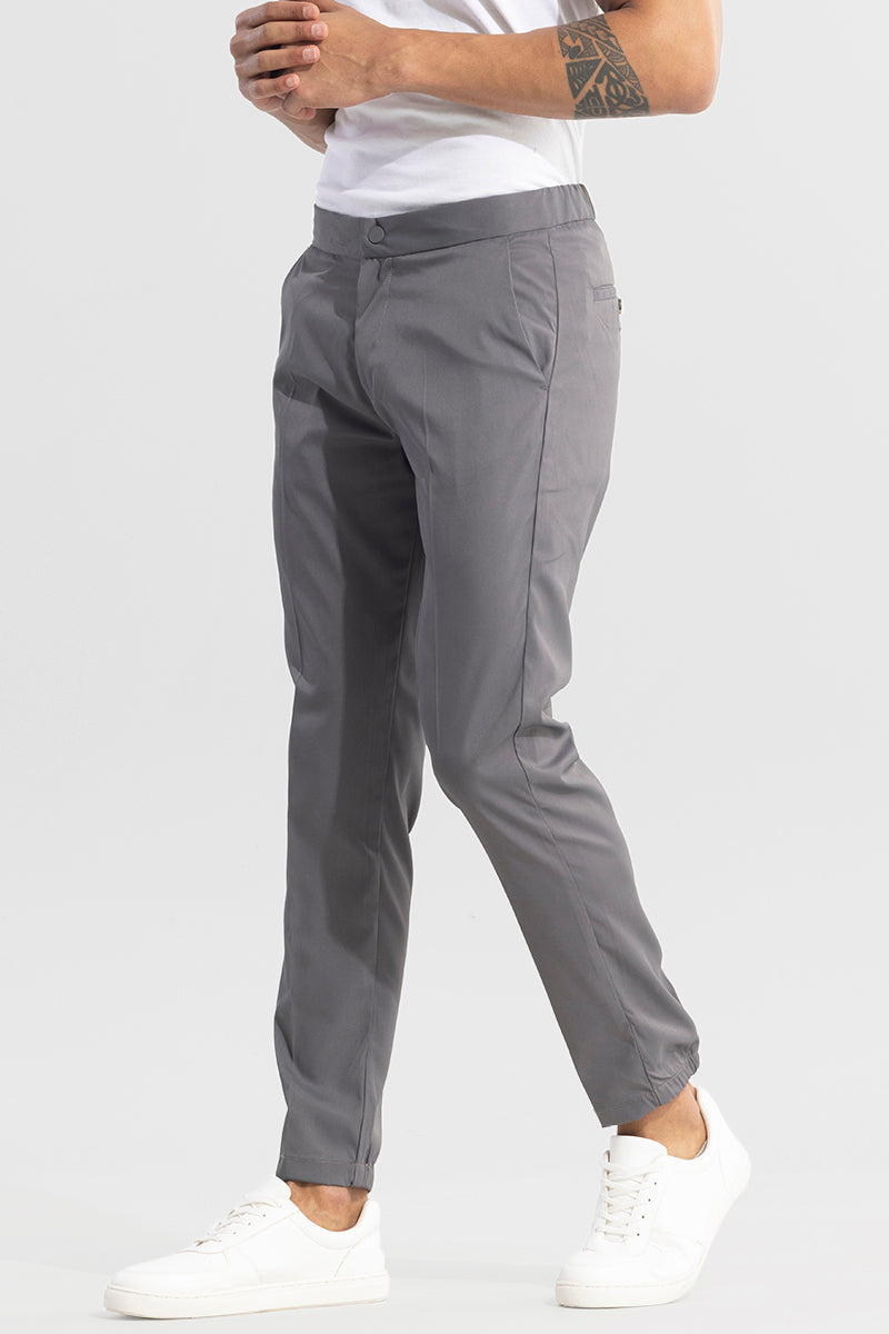 VogueVista Elephant Grey Trouser