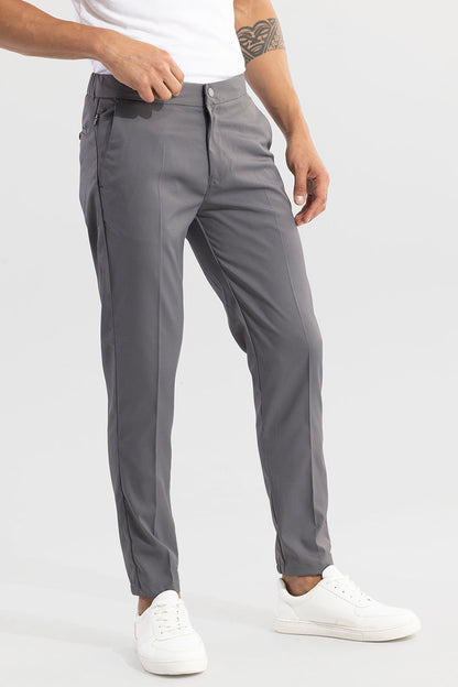 VogueVista Elephant Grey Trouser