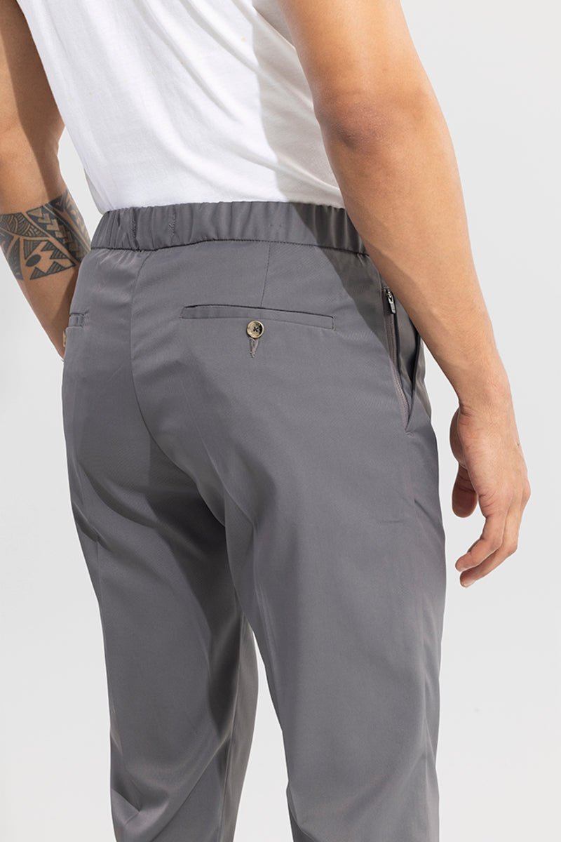 VogueVista Elephant Grey Trouser