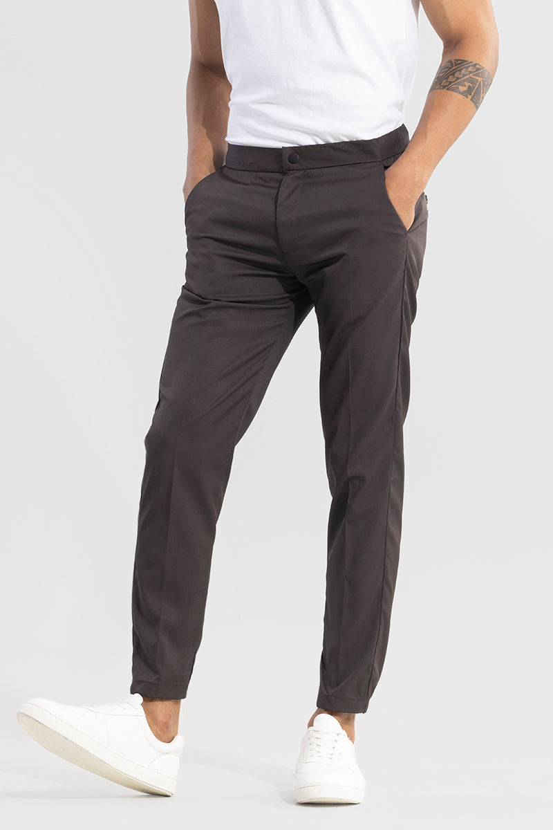 VogueVista Brown Trouser