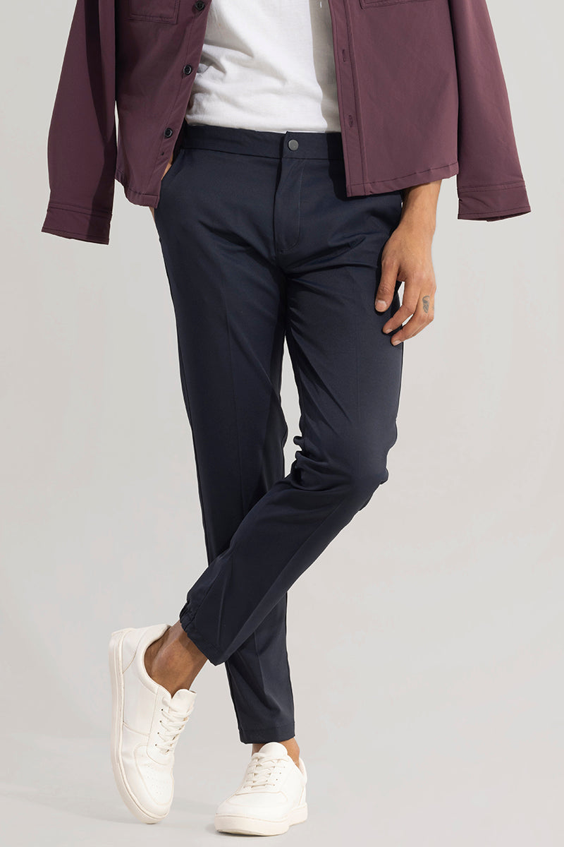 VogueVista Navy Trouser