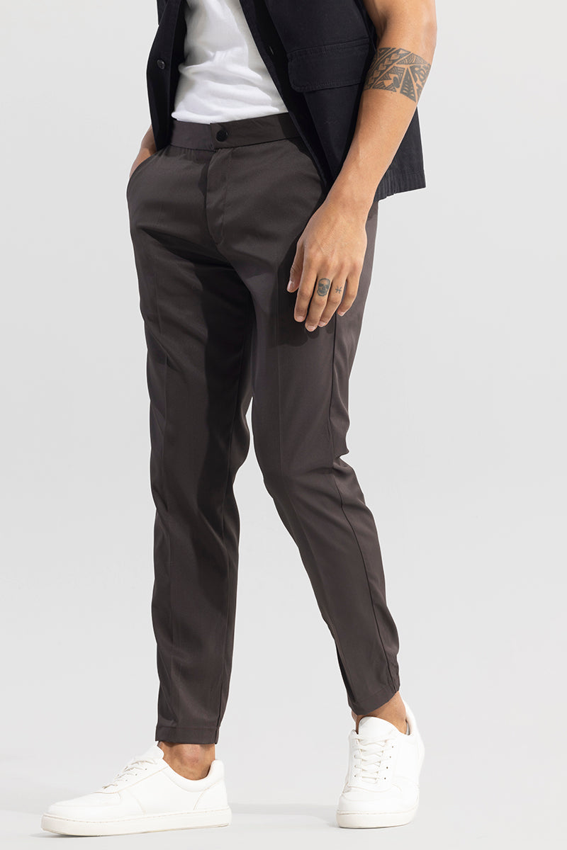 VogueVista Brown Trouser