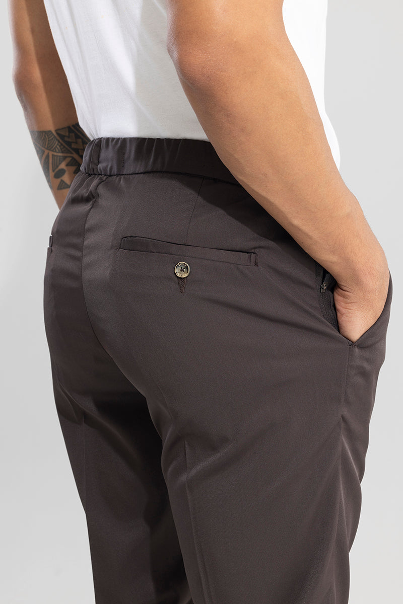 VogueVista Brown Trouser