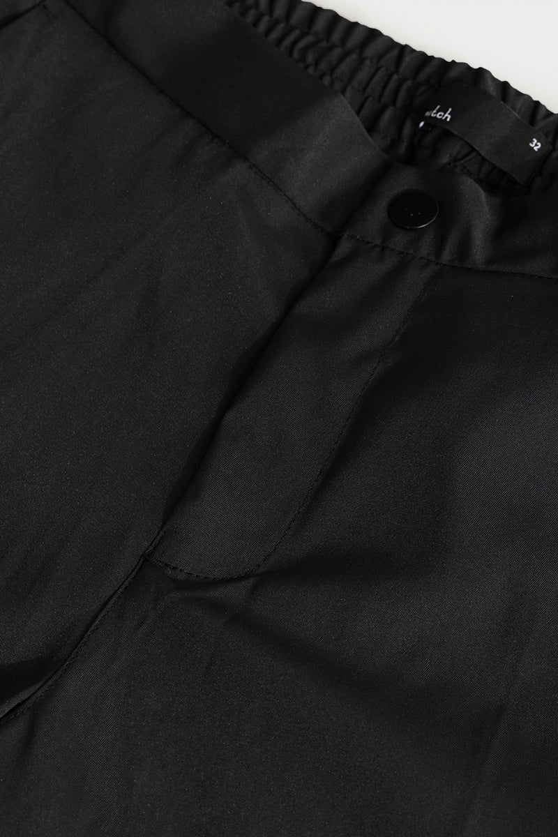 VogueVista Black Trouser