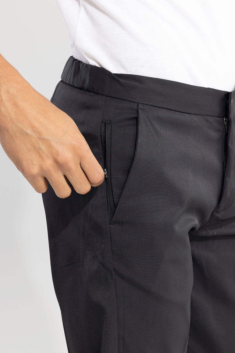 VogueVista Black Trouser