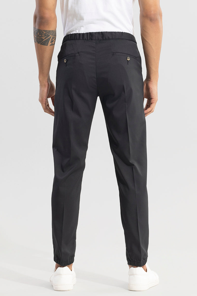 VogueVista Black Trouser