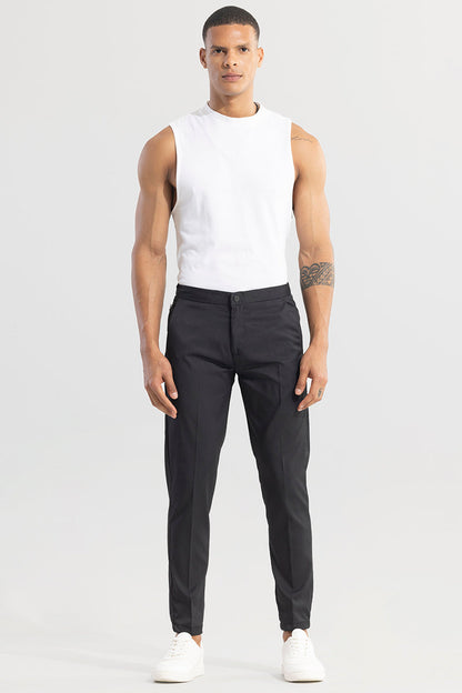 VogueVista Black Trouser