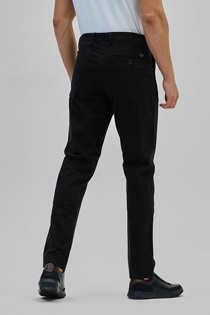 Black Slim Fit Trousers