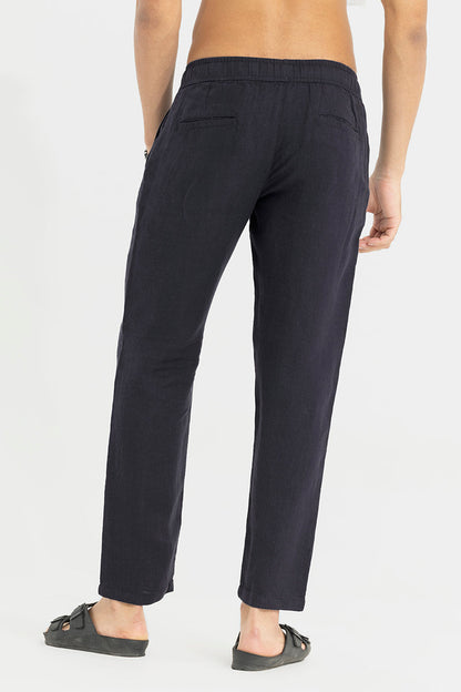 Ace Navy Linen Pant