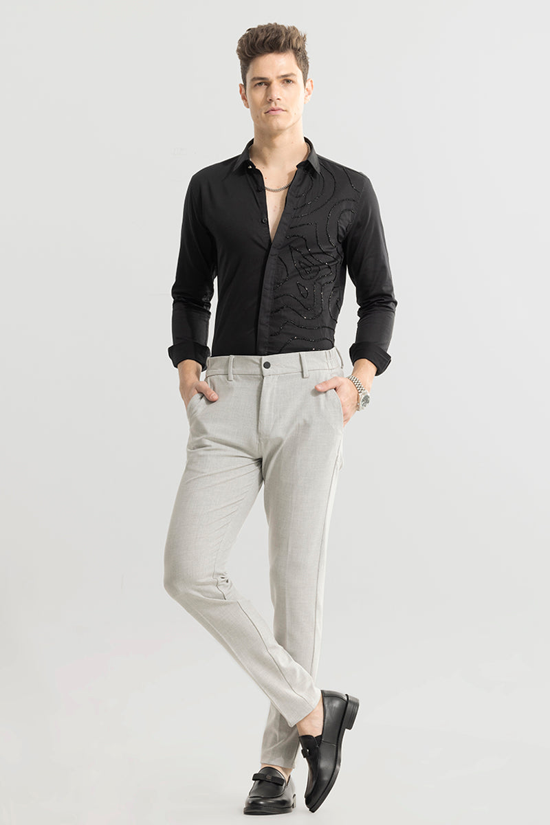 Bonsai Stone Grey Trousers