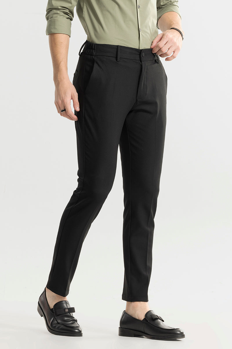 Bonsai Dark Black Trousers