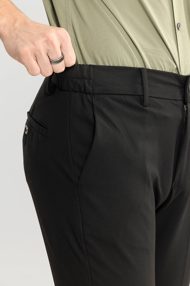 Bonsai Dark Black Trousers