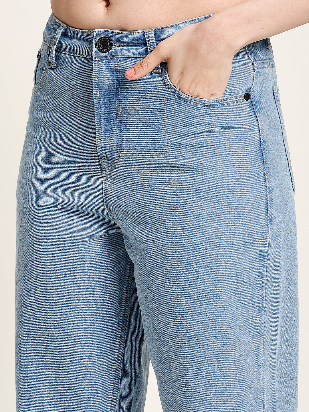 Women-Solid-Carrot-fit-Jeans