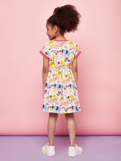 Kid Girl Print Dress