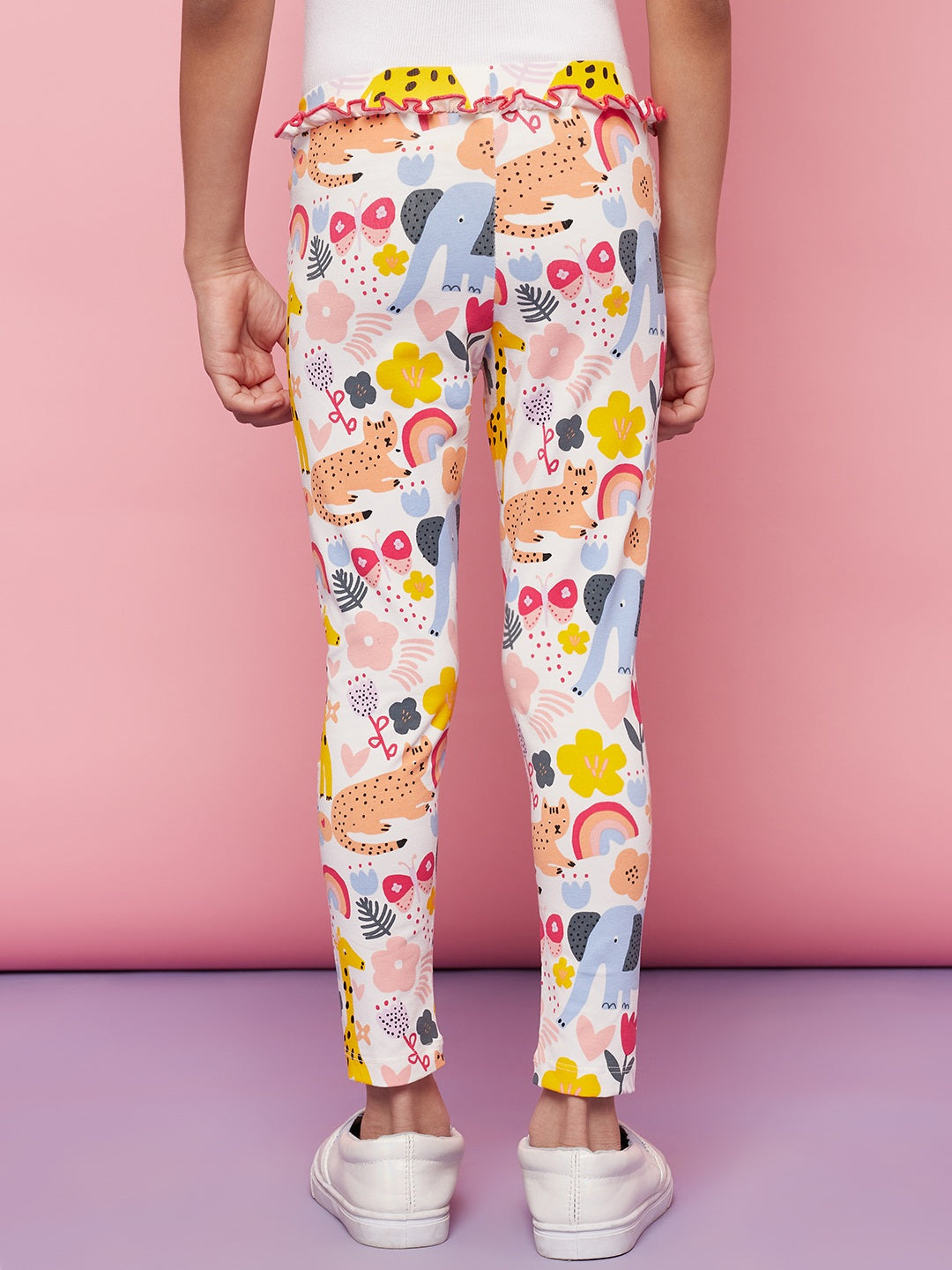 Kid Girl Elephant printed Legging