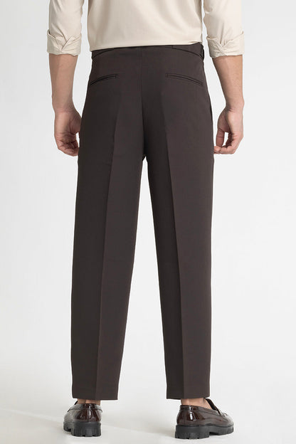 Dark Brown Korean Trousers