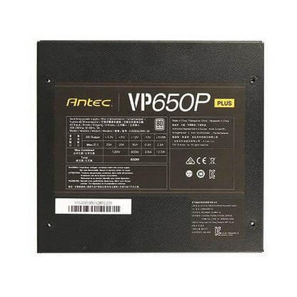 ANTEC VP650P Plus 650W 80+ White Non Modular ATX Power Supply