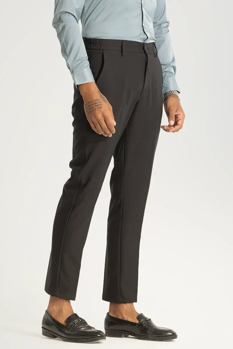 Charcoal Grey Slim Fit Trousers