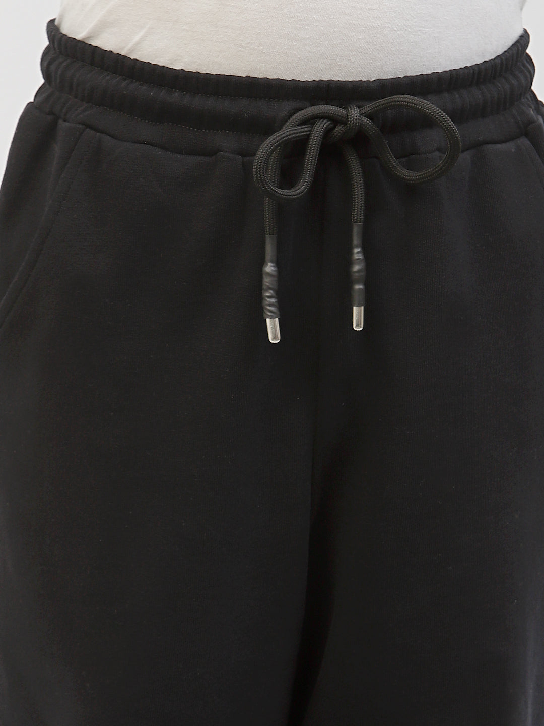 Organic Plain Boy Jogger Black