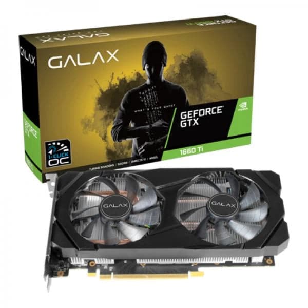 GALAX GeForce GTX 1660 Ti (1-Click OC) 6GB Nvidia Craphic Card