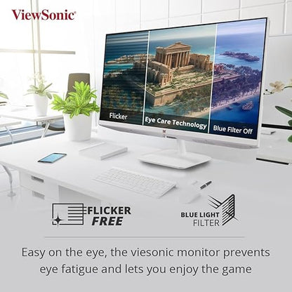 VIEWSONIC VA2432-H 24 Inch FHD 100Hz IPS Panel 104% SRGB 1MS Freesync IPS Gaming Monitor