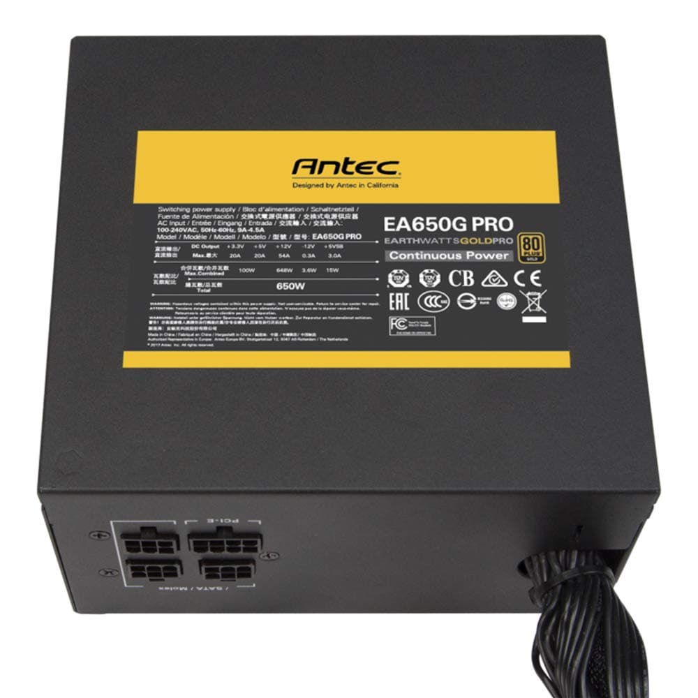 ANTEC EarthWatts 650G 650W EAG Pro 80 + Gold Semi Modular ATX 2.0 Power Supply