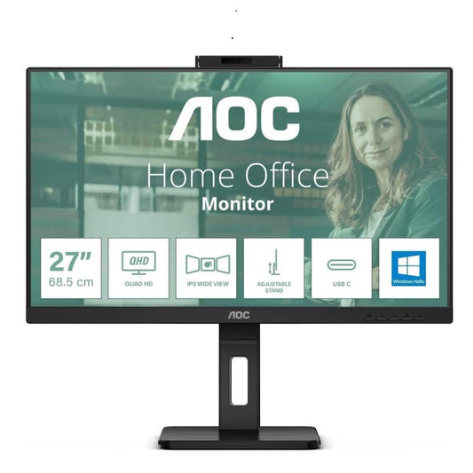 AOC Q27P3CW 27 Inch QHD 75Hz IPS Panel 117% SRGB 4MS AdaptiveSync IPS Gaming Monitor