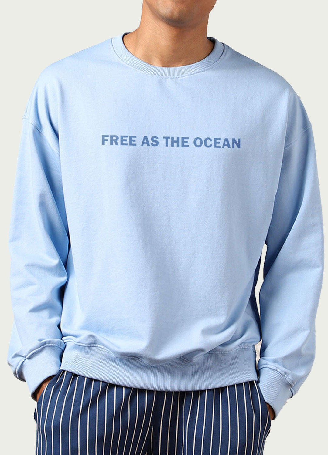 Free as the Ocean Oversized Sweatshirt