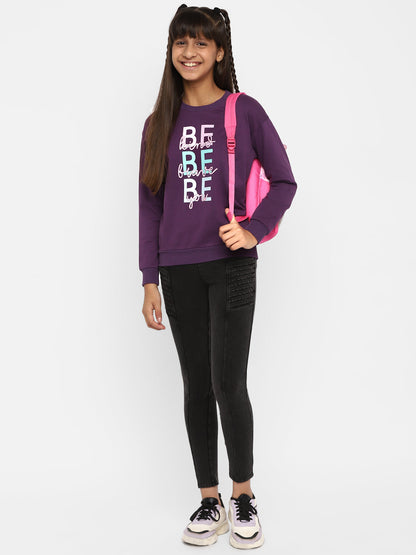 Girls-Be-Kind-Brave-You-Sweatshirt-Voilet