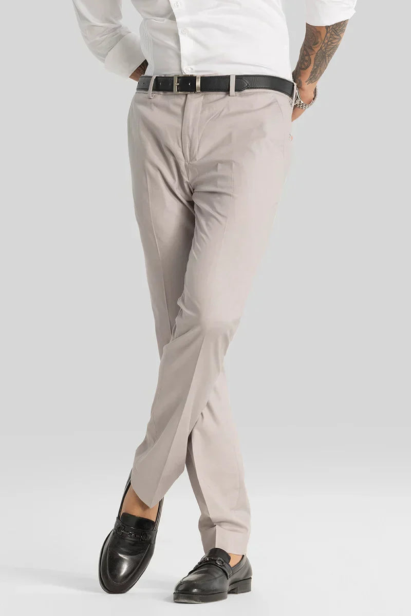 Ethereal Essence Beige Trouser