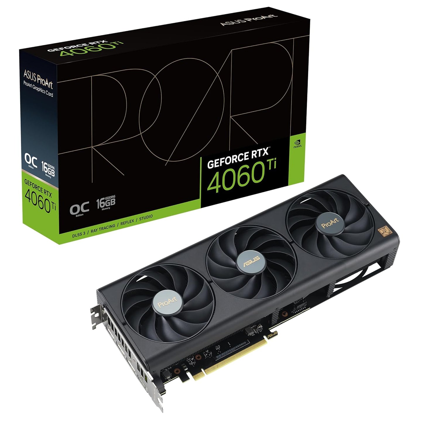 ASUS ProArt GeForce RTX 4060 Ti OC Edition 16GB Nvidia Graphic Card