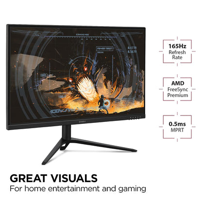 VIEWSONIC VX2728J 27 Inch FHD 180Hz IPS Panel 104%SRGB 0.5MS IPS Gaming Monitor