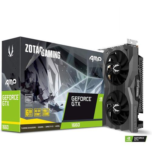 ZOTAC Gaming GeForce GTX 1660 AMP 6GB Nvidia Graphic Card