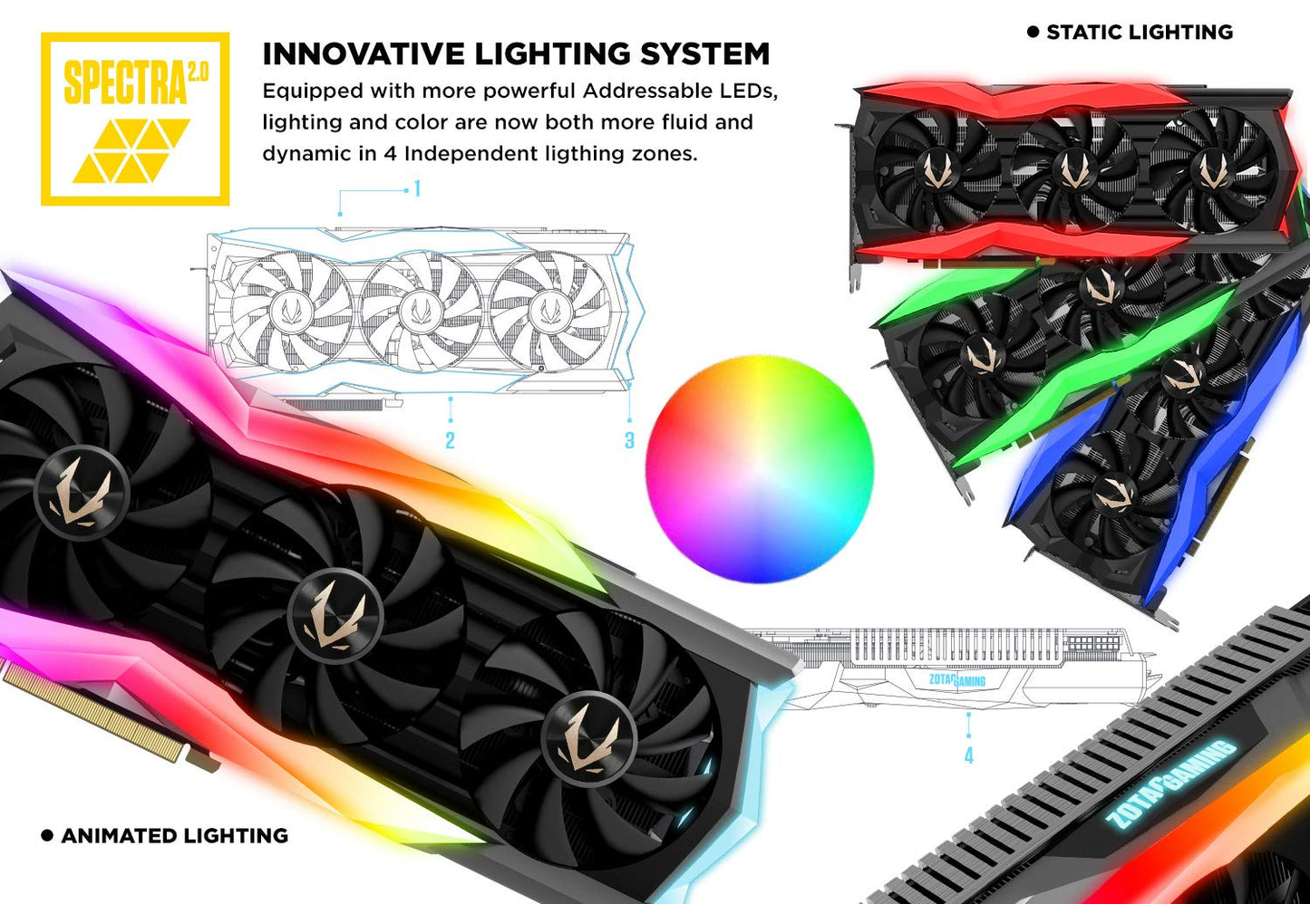 ZOTAC Gaming GeForce RTX 2080 Ti AMP Extreme 11GB Nvidia Graphics Card