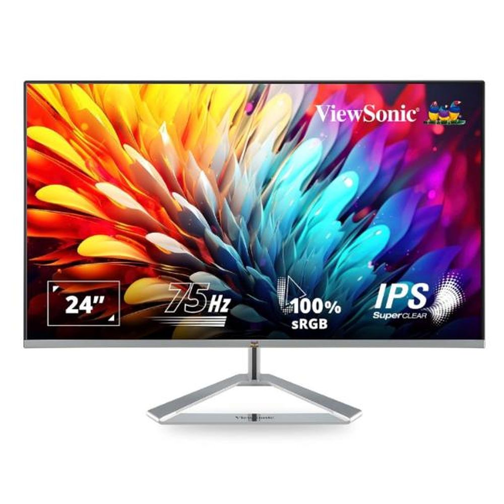 VIEWSONIC VX2476-SH 24 Inch FHD 75Hz IPS Panel 104% SRGB 4MS Freesync IPS Gaming Monitor