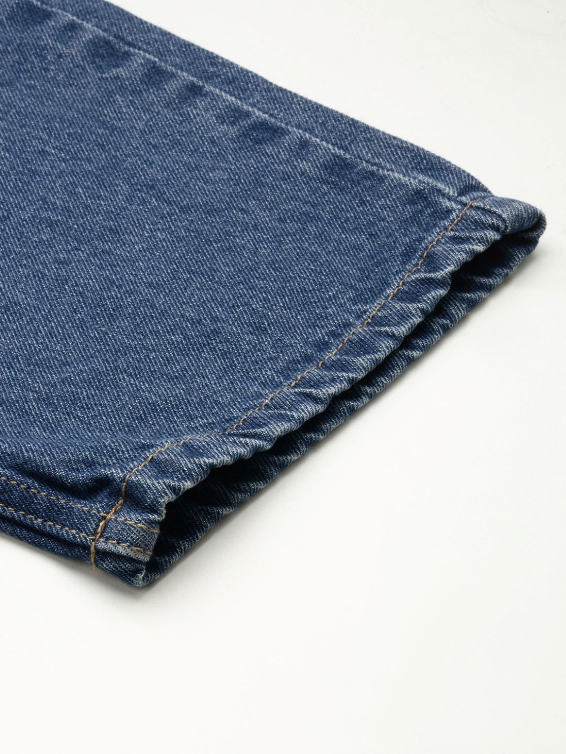 Men Blue Relaxed Fit Solid Jeans