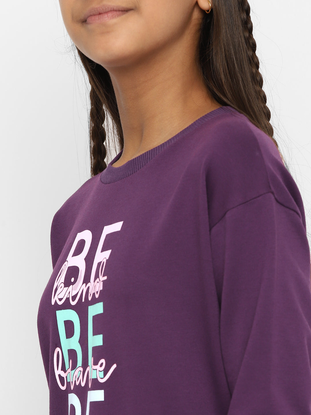 Girls-Be-Kind-Brave-You-Sweatshirt-Voilet